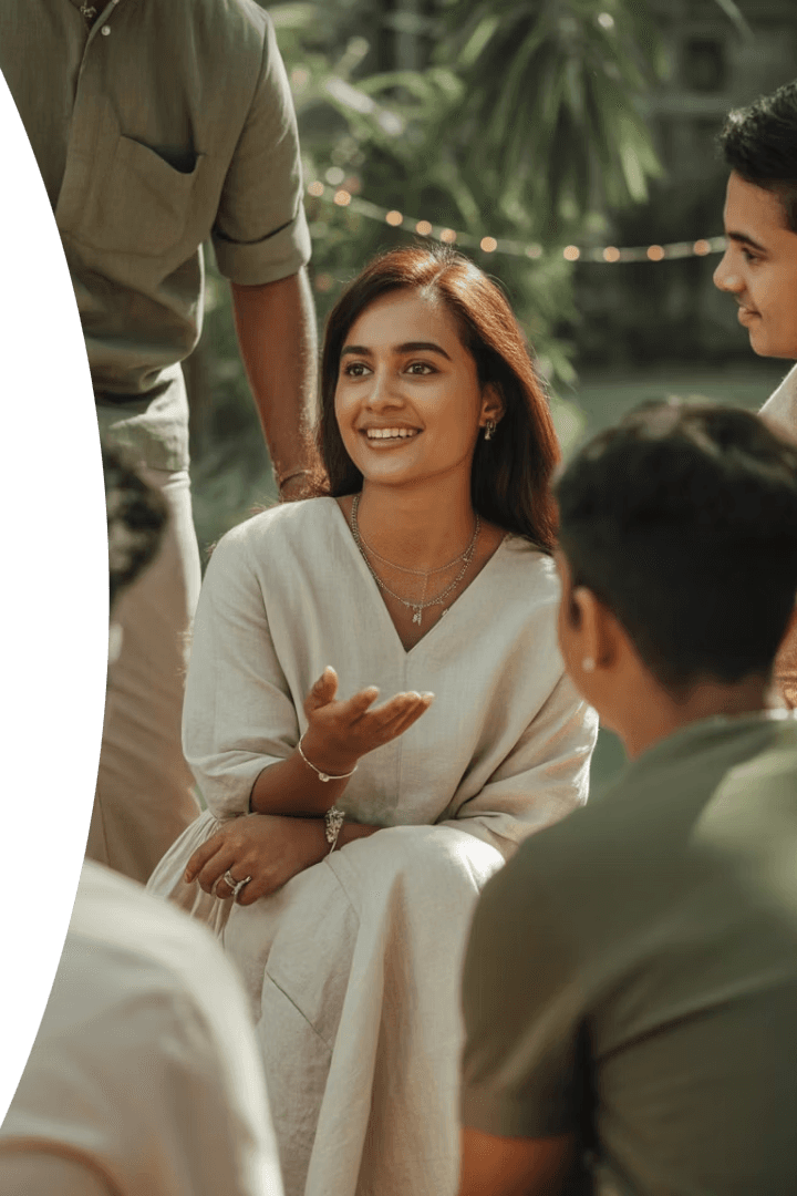 Smiling girl representing foundation impact